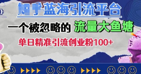 豆瓣蓝海引流平台，一个被忽略的流量大鱼塘，单日精准引流创业粉100+-SSOKS网创项目-分享创业资讯_最新网络项目资源