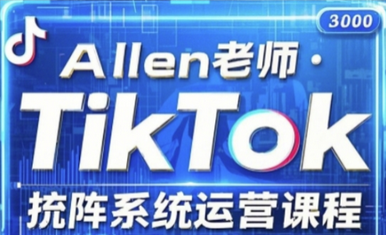 TikTok投流矩阵系统运营课程，全面覆盖TikTok投流的核心技巧与运营策略（更新2025）-SSOKS网创项目-分享创业资讯_最新网络项目资源