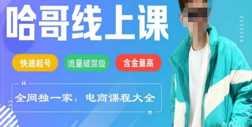 电商线上课程2025年，快速起号，流量破层级，这套方法起号率99%-SSOKS网创项目-分享创业资讯_最新网络项目资源