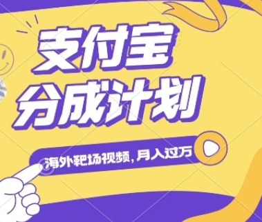 利用海外靶场射击视频，挣支付宝分成收益，轻松月入过W-SSOKS网创项目-分享创业资讯_最新网络项目资源