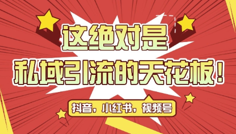 最新首发全平台引流玩法，公域引流私域玩法，轻松获客500+，附引流脚本，克隆截流自热玩法-SSOKS网创项目-分享创业资讯_最新网络项目资源