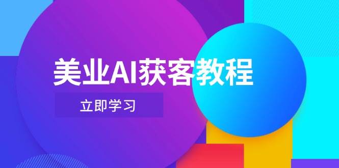 美业AI获客教程，用Deepseek+数字人，轻松玩转抖音直播间-SSOKS网创项目-分享创业资讯_最新网络项目资源
