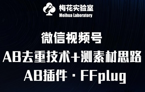 视频号连怼玩法-FFplug玩法AB插件使用+测素材教程-梅花实验室社群专享课-SSOKS网创项目-分享创业资讯_最新网络项目资源