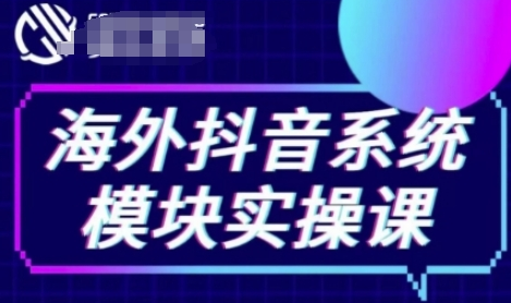 海外抖音Tiktok系统模块实操课，TK短视频带货，TK直播带货，TK小店端实操等-SSOKS网创项目-分享创业资讯_最新网络项目资源