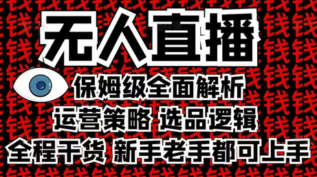 2025无人直播这么做就对了，保姆级全面解析，全程干货，新手老手都可上手-SSOKS网创项目-分享创业资讯_最新网络项目资源