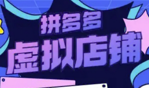 拼多多虚拟类目玩法实操，做虚拟店铺，重在实操-SSOKS网创项目-分享创业资讯_最新网络项目资源